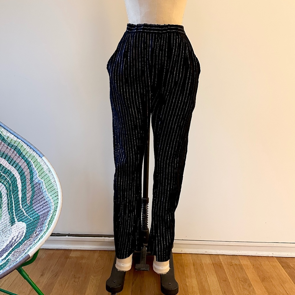 Womens sheer gauze pants